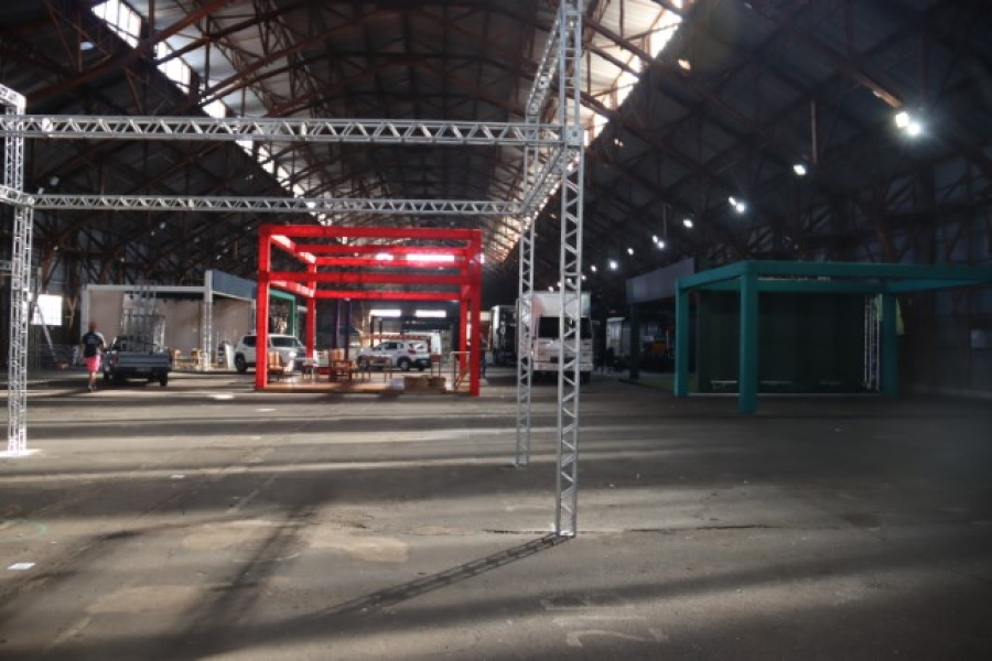 IBC é preparado para Batatec; prefeitura terá espaço para receber investidores e população